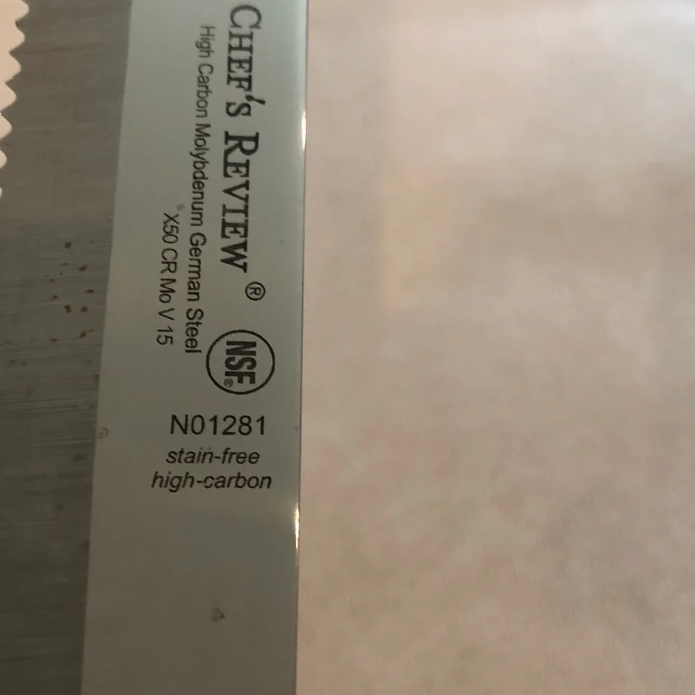 Chef's Review High Carbon Steel Knife